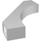 Ekena Millwork 3 1/2-in. W x 18-in. D x 26-in. H Westlake Architectural Grade PVC Knee Brace BRCP035X18X26WTL - alternate 3